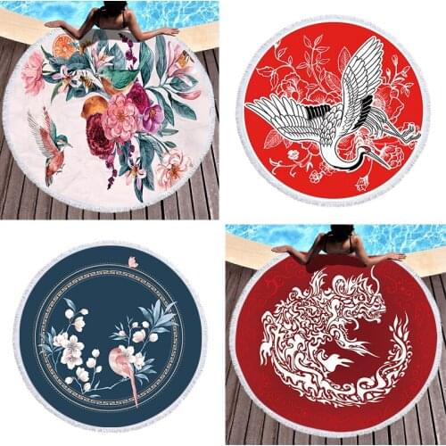 Printed flowers and animals Sea beach towel Pareo beach Towel Beach cover up Microfiber towel Beach mat Bath towel spa For home