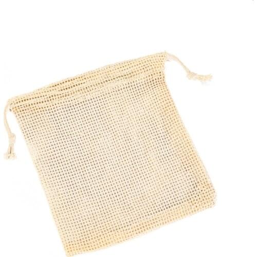 Facial Makeup Remover Pads Mesh Bag Facial Cleansing Puff Pads Bag Reusable Washable Cosmetic Drawstring Storage Bag