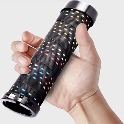 EVA Sponge Buffer Foam City Mountain Bike Scooter MTB Bicycle Handlebar PU Tape Cover Handle Grips Bar Ends Non-Slip Double Lock