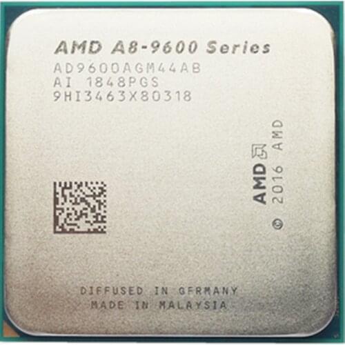 AMD A8-Series A8 9600 3.1GHz 65W Quad-Core Processor AD9600AGM44AB Socket AM4 scattered pieces cpu no fan