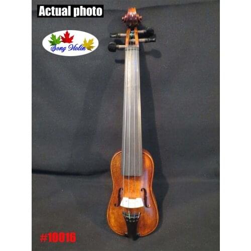 Hand-make Baroque style fancy Pochette violin 5 3/4",great sound #10016