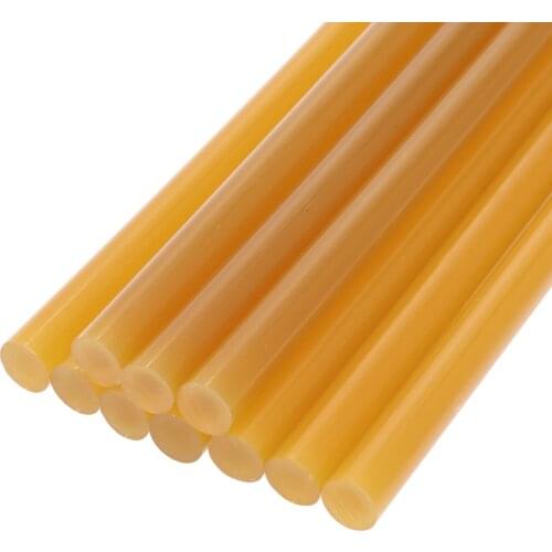 X Autohaux 10/20/30pcs 11 x 270mm 7 x 270mm Car Auto EVA Paintless Dent Repair Hot Melt Glue Sticks Strips Beige White