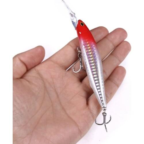 13cm 15.5g Magnet fishing lures Wobbler hard bait quality professional minnow for fishing tackle