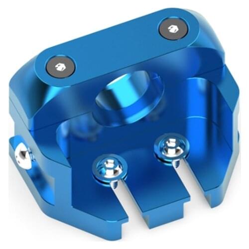 Aluminum Fixture Mount for E3D V6 and V6 Volcano Compatible Multi-Mount Designed for Creality 3D Printers
