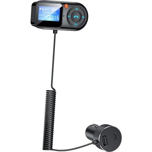 Car MP3 Music Player Wireless Bluetooth FM Transmitter Radio w/ 2 USB Ports