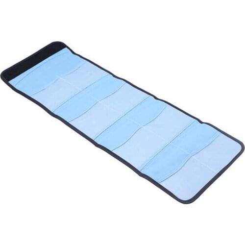 Camera UV CPL FLD ND COLOR Filter Wallet Lens Adapter Ring Storage Bag Case Pouch Holder 8 Pockets X