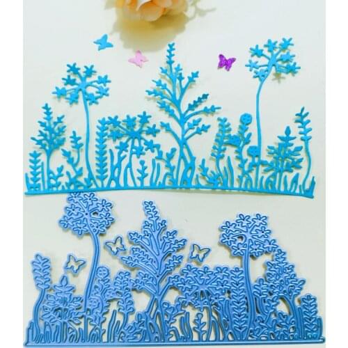 FLOWER. Grass, tree Metal cutting die DIY scrapbook album paper card decoration crafts embossing die cutting