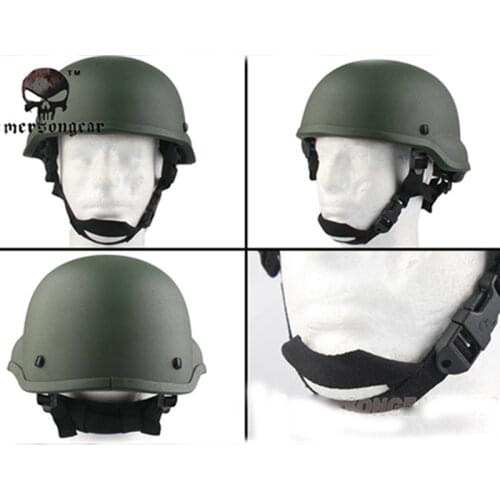 Emersongear Tactical Helmet ACH MICH 2002 TC2002 Combat Helmet Protective Duty Headwear ABS Airsoft Shooting Combat EM8977