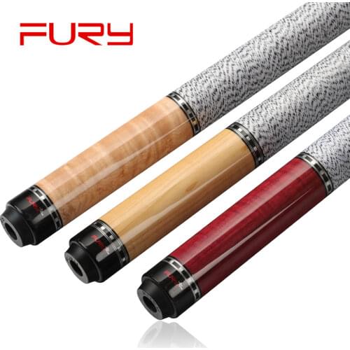 Fury NT1-3 Billiard Pool Cue 13mm KAMUI Tip North American Original Hard Maple Shaft Bamboo Butt Handmade Billard Cue Kit