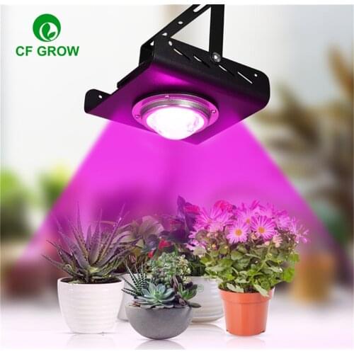 COB Grow Light Full Spectrum 100W High Luminous Efficiency Growing Lamp for Plants COB Phytolamp for Indoor Grow Box Greenhouses