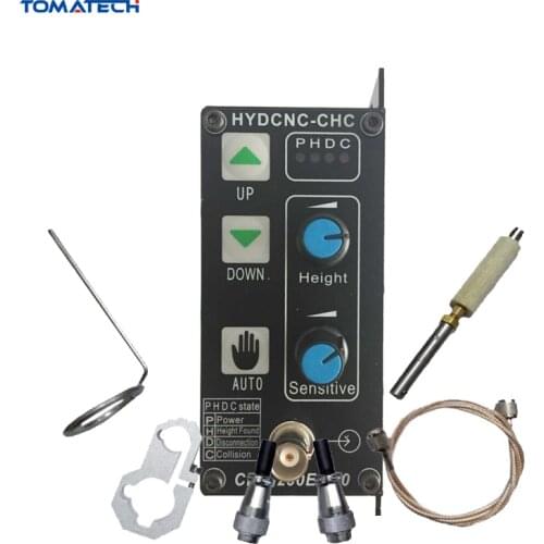 CNC Flame oxyen gas cutting machine Capacitance torch height controller THC