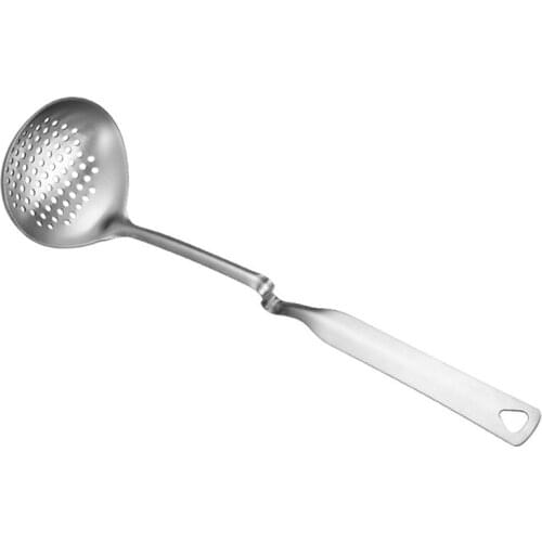 Stainless Steel Soup Spoon/Colander Durable Anti-Corrosion Kitchen Utensils for Soup Hot Pot WXV Sale