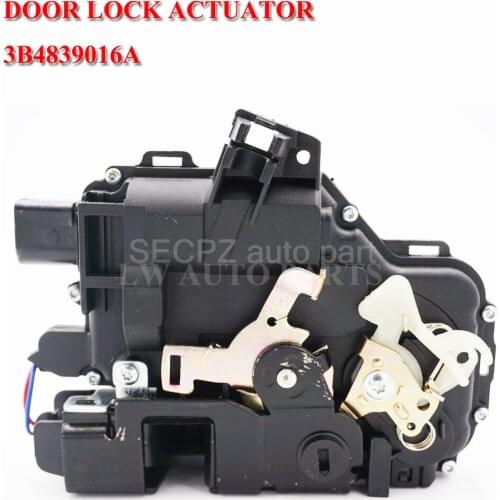 Rear Right Door Lock Mechanism For VW /GOLF /BORA /LUPO /PASSAT B5 MK4 /SEAT /Skoda 3B4839016A