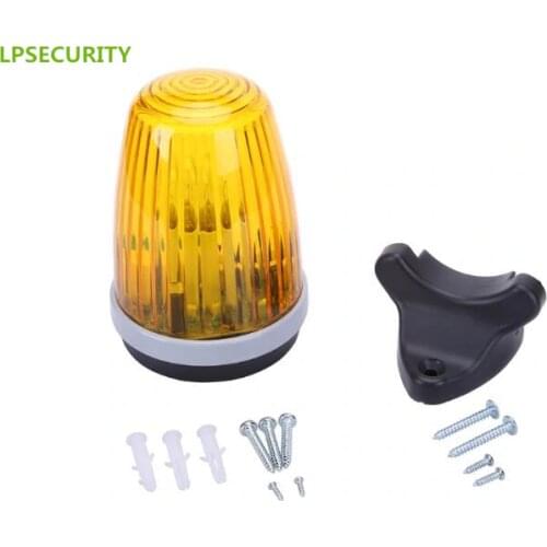LPSECURITY security flashing lamp alarm light blinker strobe for swing sliding garage rolling shutter gate door motor opener