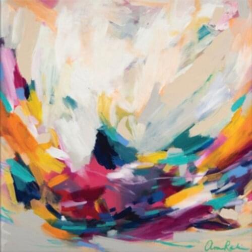 Gatyztory Oil Painting By Numbers Abstract Coloring DIY Paint By Numbers On Canvas 40x50cm Frameless Draw Number Home Decor