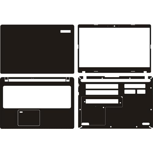 Carbon fiber Laptop Sticker Skin Decal Cover Protector for Acer TravelMate-P215-51 15.6"