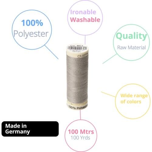 Gutermann Sew-All Polyester Purpose Thread, 100m/110 Yd, 854