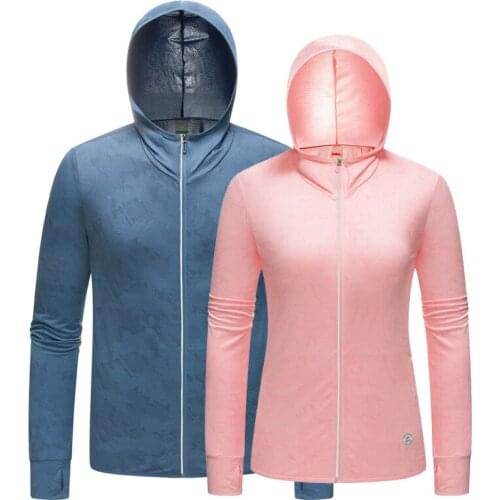 UPF 50+ Sun Protection Coats Women Men Windbreaker Breathable Quick Dry Outdoor Clothes Fishing Running Hiking Jacket