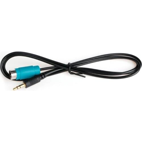 ALPINE KCE-236B FULL SPEED MP3 3.5mm Aux Jack Audio Adapter For iPOD MP3 PSP