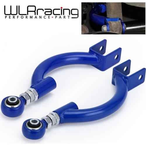 WLR RACING - BLUE FOR 95-98 240SX S14 S15 R33 REAR ADJUSTABLE CAMBER CONTROL ARM KIT SUSPENSION WLR9817