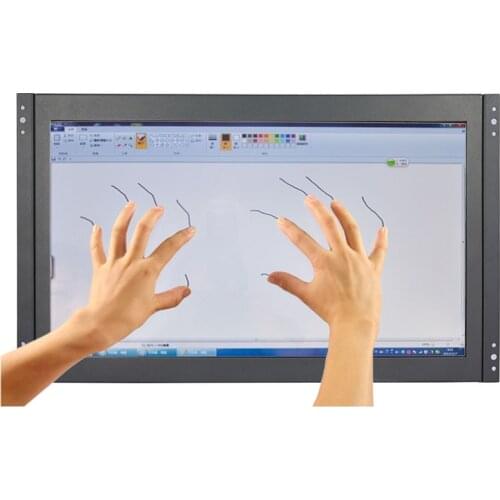 ZHIXIANDA G1316 13.3 Inch Full HD Monitor 1920*1080 Metal Case LCD Monitor for Elevator/Gaming Machine/ Industrial Machine