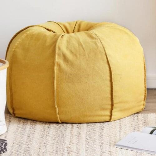 256 Lazy Family Sofa Tatami Single Bean Bag Bedroom Small Sofa Balcony Living Room Simple Lifting Chair
