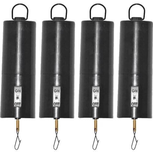 4 Pcs Wind Spinner Motor Battery Operated Hanging Display Wind Spinning Motor Wind Chime Garden Decor Accessory
