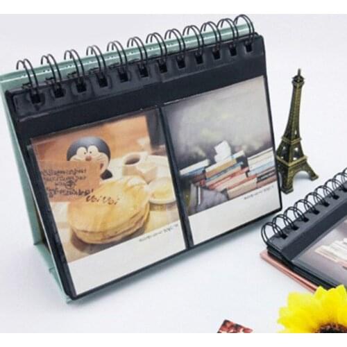 68 Pocket Desk Calendar Album for Fuji Instant Mini 8 9 70 50s Film Desk Calendar Photo album Book