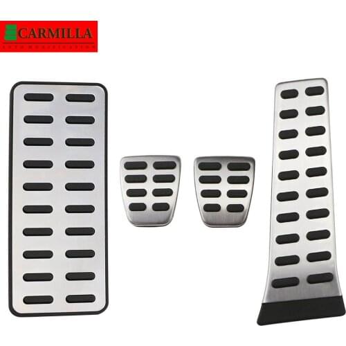 Carmilla Stainless Steel Car Pedals for Hyundai Tucson IX35 2009 2010 2011 2012 2013 2014 Gas Brake Dead Pedal Protection Cover