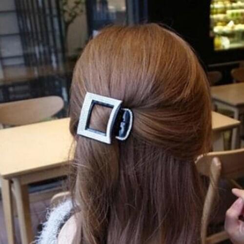 Shiny Rhinestone Hair Claw Clip Barrette Accessories for Women