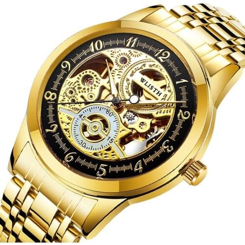 Quality Skeleton Watch 2021 New Sport Mechanical Watch Luxury Mens Watches Top Brand Clock Men Automatic Watch Montre Homme