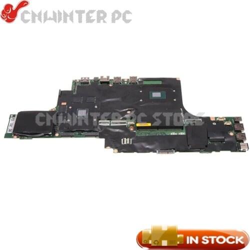 NOKOTION For Lenovo Thinkpad P50 15.6 Inch Laptop Motherboard FRU 01AY374 SR2FU I7-6820HQ CPU Quadro M2000M 4G Intel GMA HD 530