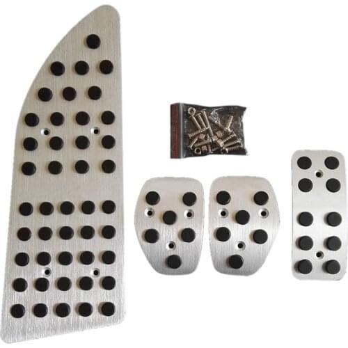 For Peugeot 307 308 2008-2012 407 408 At/mt Auto Pedal Pedales Sticker Cover Styling Plates Pads Gas Brake