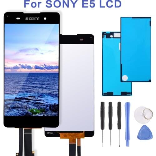 Original 1280x720 For SONY Xperia E5 F3311 F3313 LCD Display Touch Screen Digitizer Replacement For SONY Xperia E5 LCD