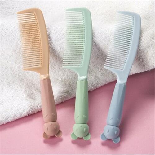 Portable Korean Version of The New Cartoon Rabbit Comb Cute Student Girl Anti-static Adult Children Plastic Hair Comb