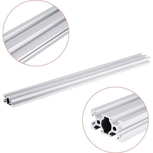 2pc Aluminum Profile Frame C Beam 2040 V-Slot Extrusion European Standard Anodized 400 500mm Linear Rail for CNC 3D Printer Part