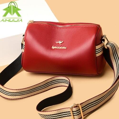 Luxury Designer Shoulder Bags Fashion Color Matching Handbag for Women 2021 New Pu Leather High Quality Female Messenger Bag