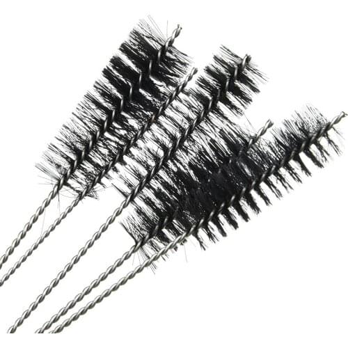 5pcs / Set Teapot Nozzle Tube Nylon Baby Milk Bottle Cleaning Brush Washable