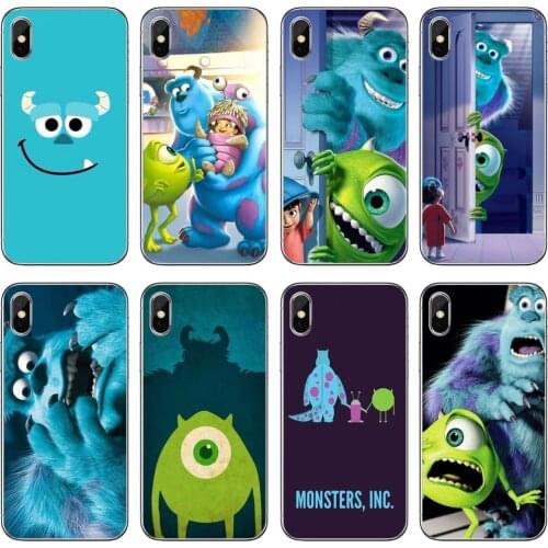 Silicone Case Monsters-Sulley-University-Tiger For Samsung Galaxy S7 S8 S9 S10E S20 FE Note 10 20 Edge Lite Plus Ultra
