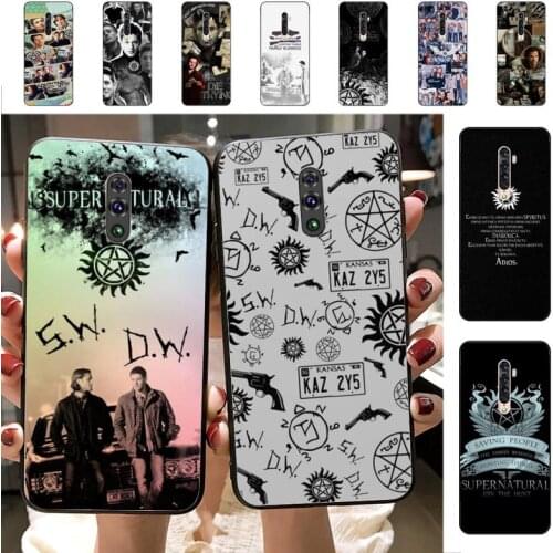 Supernatural TV Show Phone Case for Vivo Y91C Y11 17 19 17 67 81 Oppo A9 2020 Realme c3