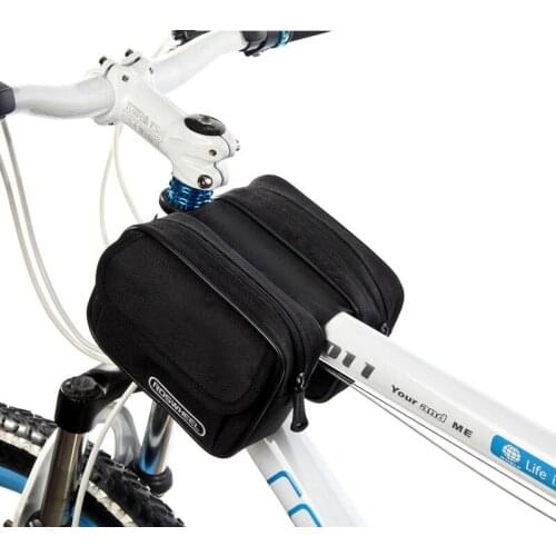 Bicycle Bag Front Beam Bag Outdoor Riding Equipment Saddle Bag Mountain Road Bike Large Capacity Storage Bag Upper Tube Bag