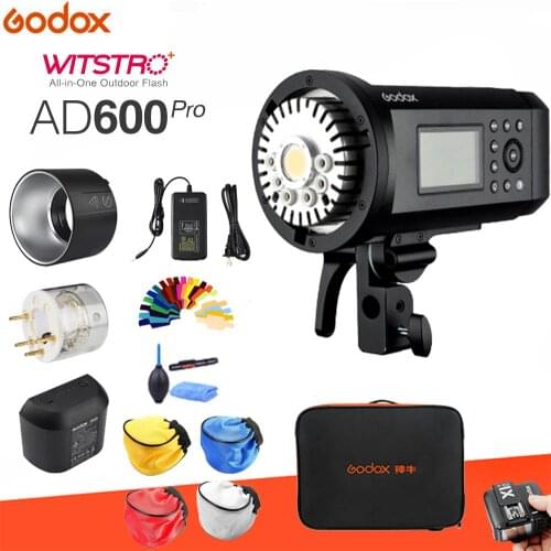 Godox AD600Pro 600Ws TTL HSS Outdoor Flash with Built-in 2.4G Wireless X System For Canon Nikon Sony Olympus Fujifilm Pentax