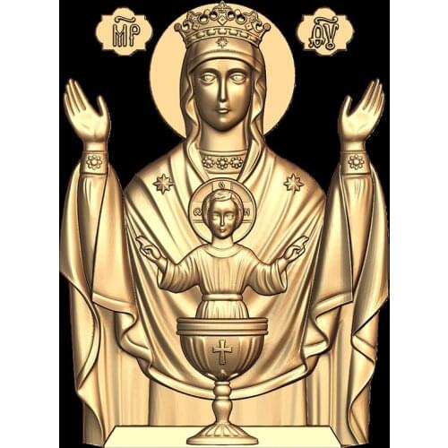 3d STL models used for cnc artcam religion 3d relief model