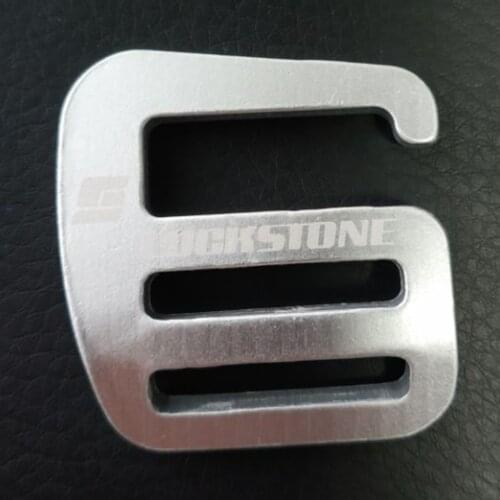 4 Pieces 1 Inch G Hooks Outdoor Webbing Buckles For Strap 25mm Red+Silver