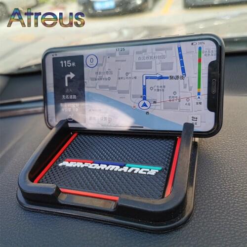 Car Non-slip Pad phone Holder Mat For VW Touareg Scirocco Jetta Mk6 Tiguan MK2 Mercedes Benz W204 W205 W203 W211 W212 W176 Vito