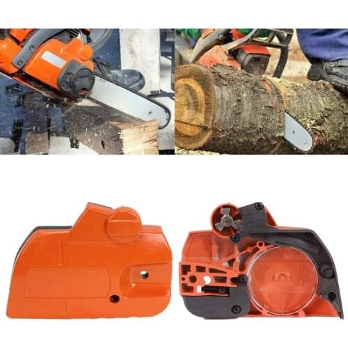 Chain Brake Clutch Side Cover Fit for Husqvarnae 445 450 Chainsaw Spare Parts Replaces 544097902 544097901