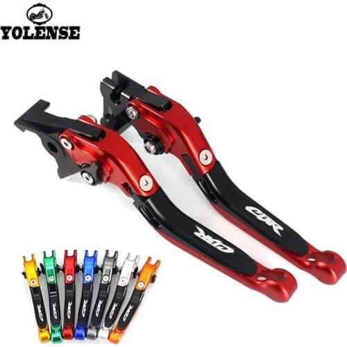 For HONDA CBR600RR CBR 600RR CBR600 RR 2003 2004 2005 2006 Motorcycle Folding Extendable Brake Clutch Levers LOGO CBR