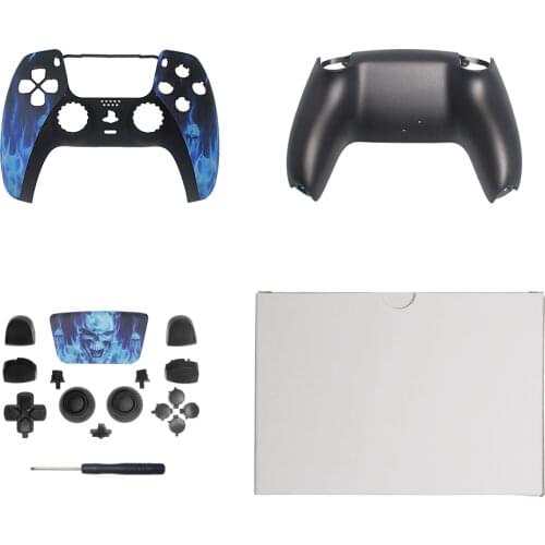 Customized Controller Shells for PS5 Wireless Joystick Custom Housing Soft Touch Faceplate Cases Cover for Playstation 5