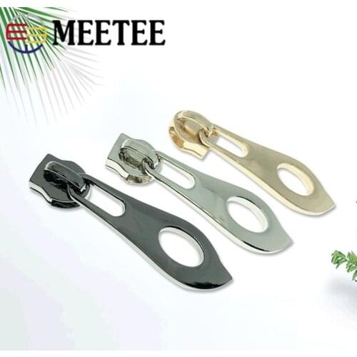 10/20pcs Zipper Sliders For 5# Sewing Nylon Zippers DIY Zips Heads Bag Pocket Repair Kits Replacement Tailor Tools ZT903