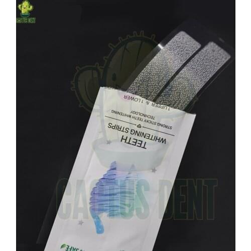 Professional Teeth Cleaning Kit Dental Whitening Strips / Teeth Whitening Dry Strips 6% Hydrogen Peroxide Whitening Gel Advanced